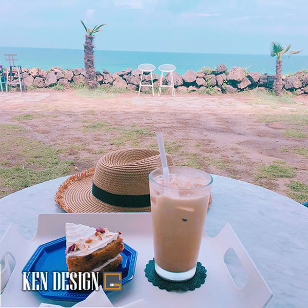 Thiết kế quán cafe xinh lung linh ở Jeju Hàn Quốc 